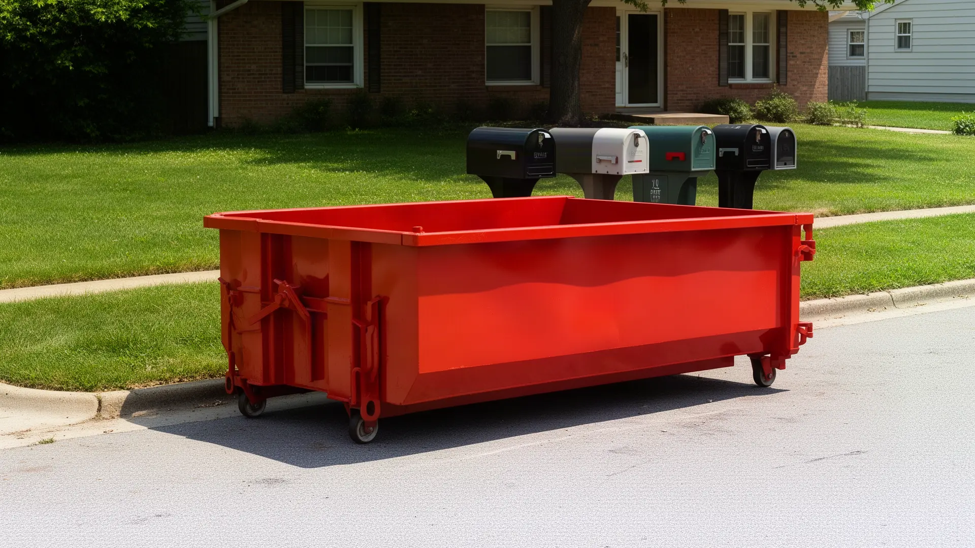 Roll-off dumpster from Bhatt Dumpster Rental in Inglewood, CA